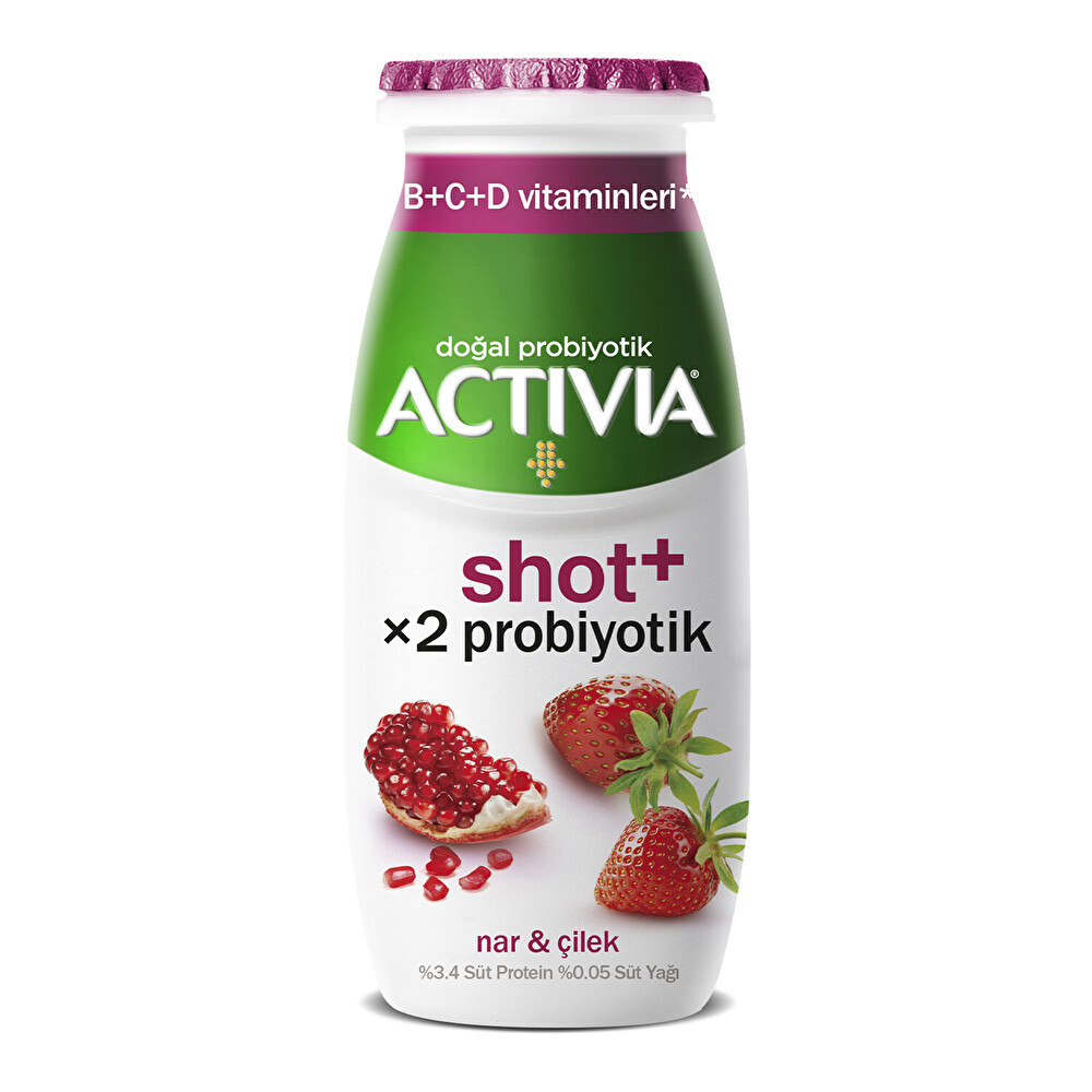 Activia Shot+ Nar Ve Çilekli 80 Ml Yoğurt Fiyatı