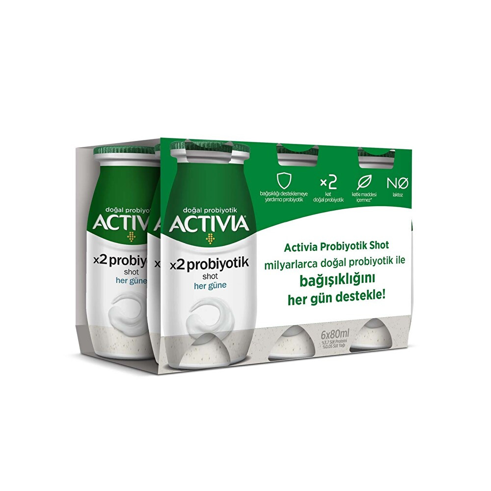 Activia Shot Sade 6x80 Ml Yoğurt Fiyatı