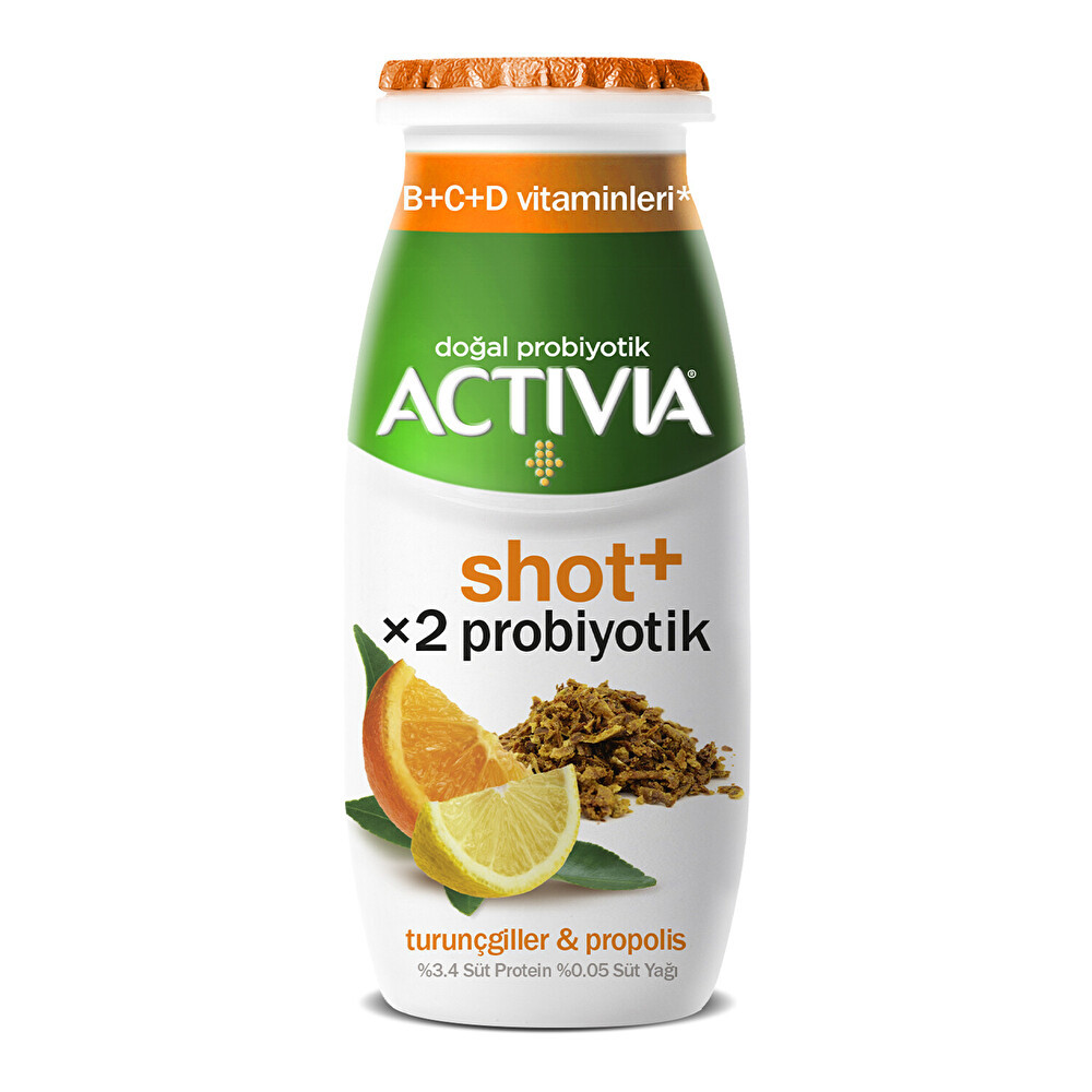 Activia Shot+ Turunçgiller Ve Propolisli 80 Ml Yoğurt Fiyatı