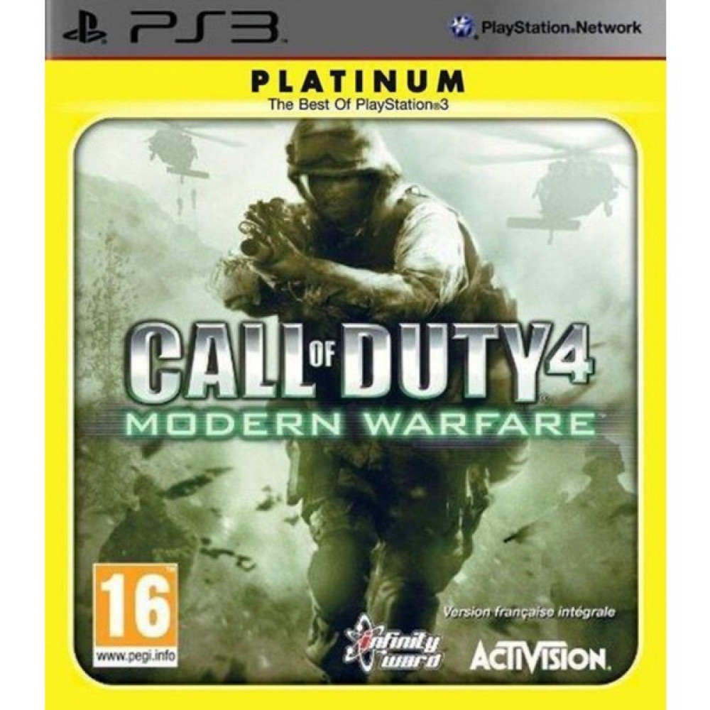 Activision Call Of Duty 4 Modern Warfare Platinum Ps3 Oyun PlayStation 2 - 3 Oyunları Fiyatı