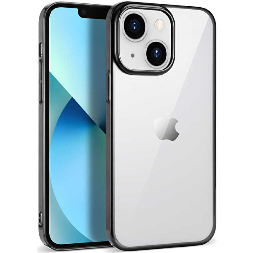 Activist Apple iPhone 14 Plus Kılıf Mat Renkli Kenar Pixel Kapak - Siyah Cep Telefonu Kılıfı Fiyatı