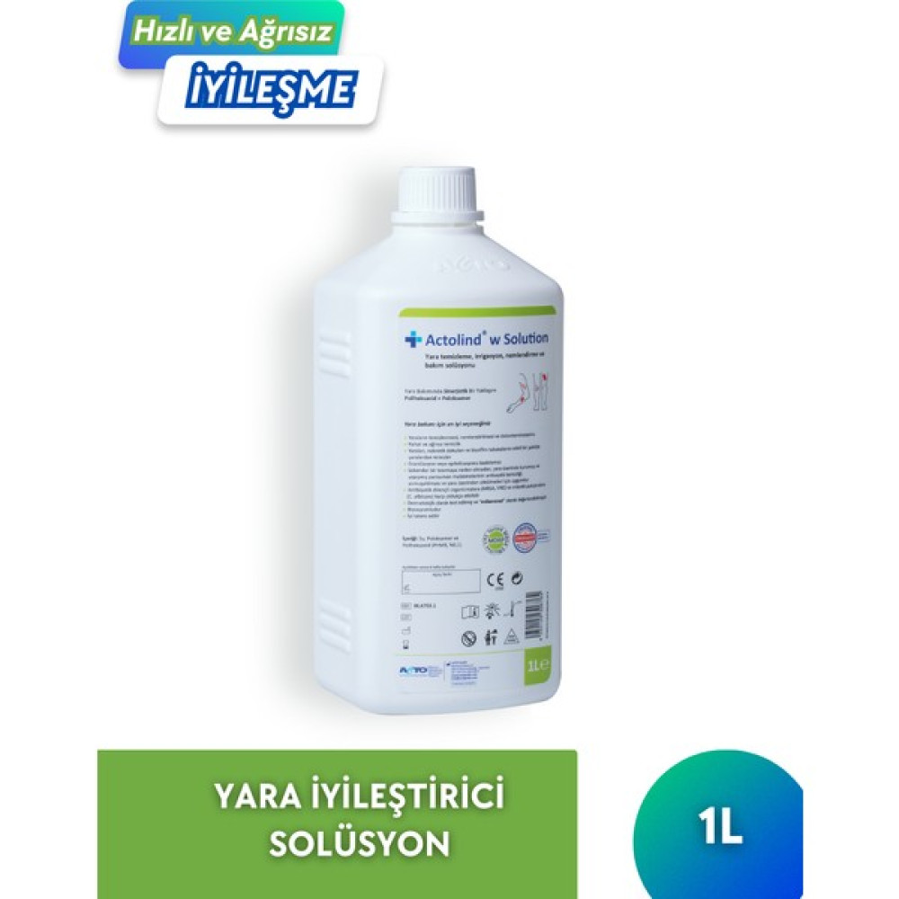 Acto acı Bakım Solüsyonu Actolind W Solution 1 Litre Nemlendiriciler Fiyatı