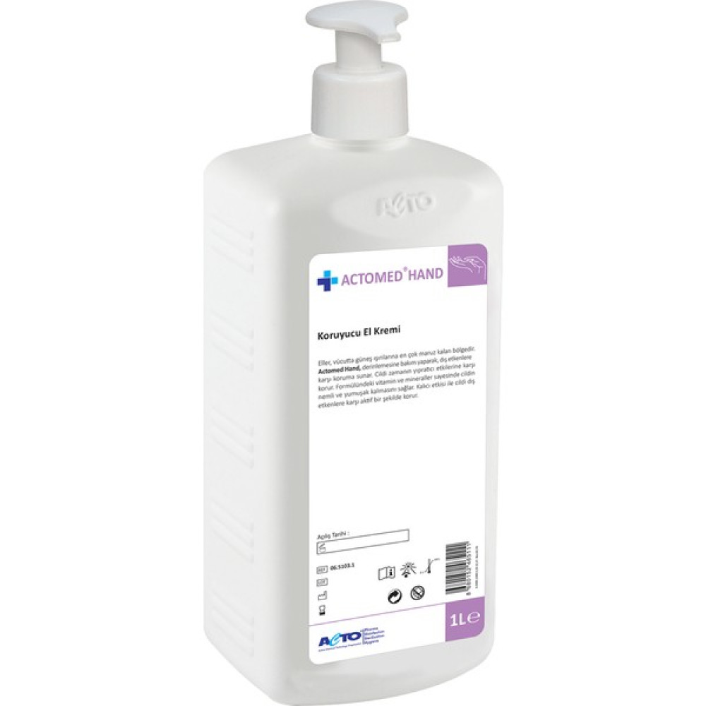 Actomed® Hand Koruyucu El Kremi 1 Litre El Bakımı Fiyatı