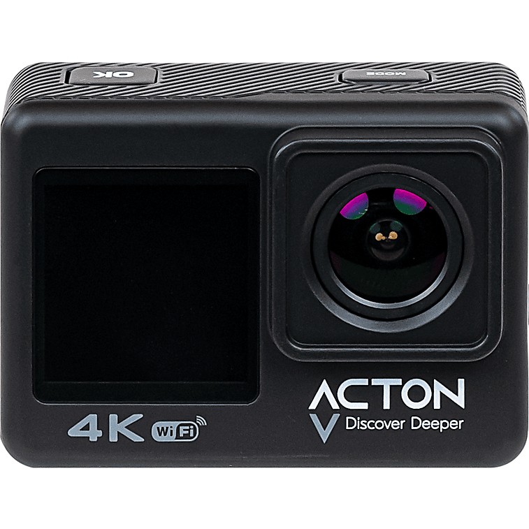 Acton Aksiyon Kamerası 4K Çift Ekranlı 170 Derece Lens Açısı ile Su Sıçramasına Dayanıklı Diğer Fiyatı