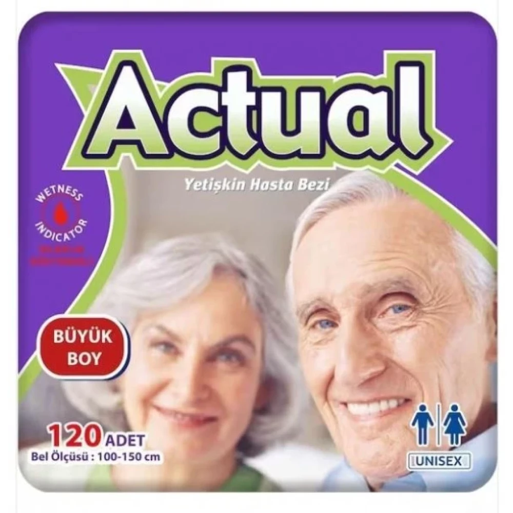 Actual 30'Lu 4 Adet Large Yetiskin Hasta Bezi Hasta Bezleri ve Temizliği Fiyatı
