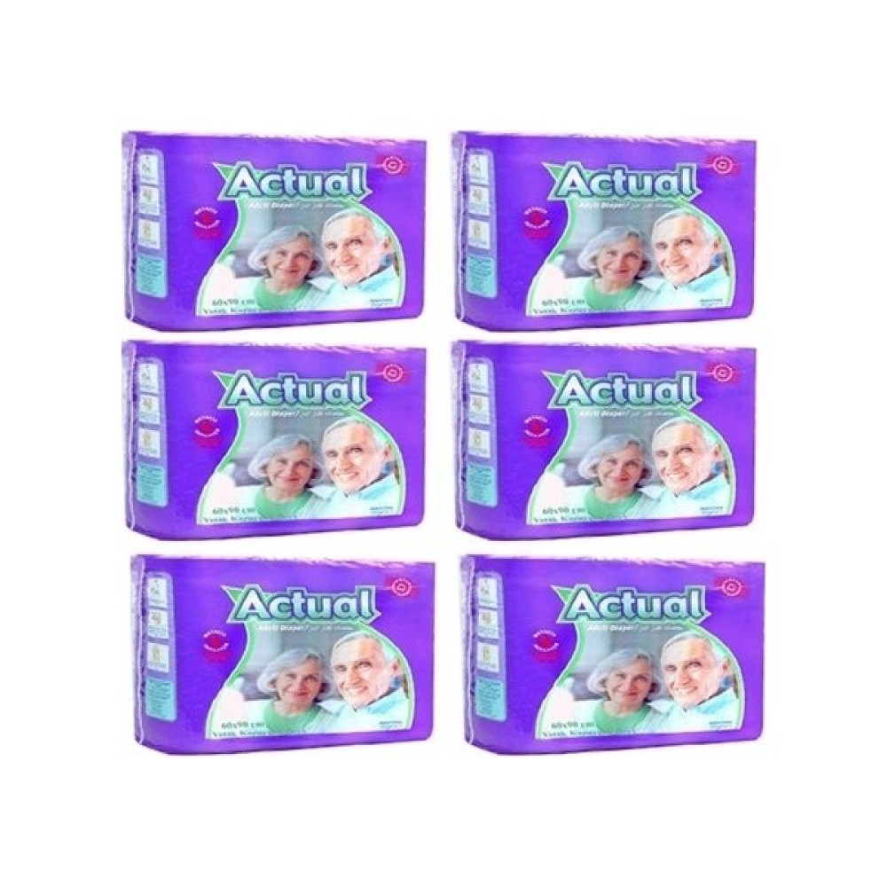 Actual 60 x90 cm Yatak Koruyucu Örtü 180 Adet Hasta Bezleri ve Temizliği Fiyatı