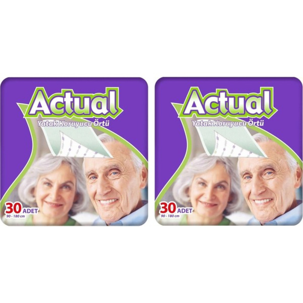 Actual Yatak Koruyucu Örtü 90X180 cm 60 Adet - 90 x 180 cm Alez / Yatak Koruyucu Fiyatı