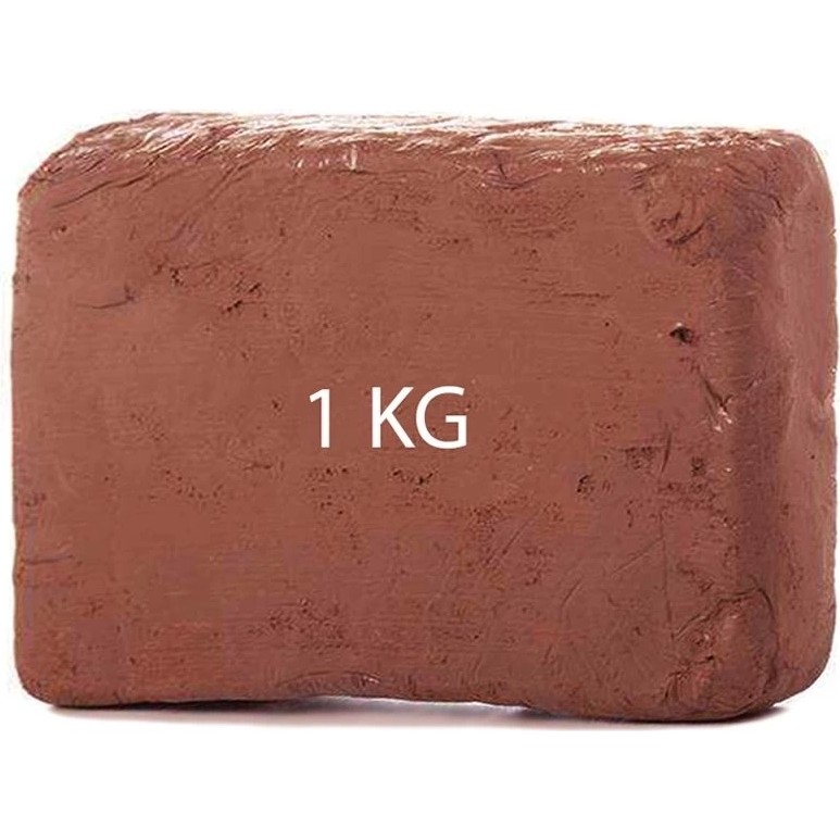 Acuto Kahverengi Seramik Hamuru 1 Kg Kırmızı Seramik Çamuru Toprak Doğal Kırmızı Kil Oyun Hamuru Çamuru - Kiremit Oyun Hamuru & Kil Fiyatı