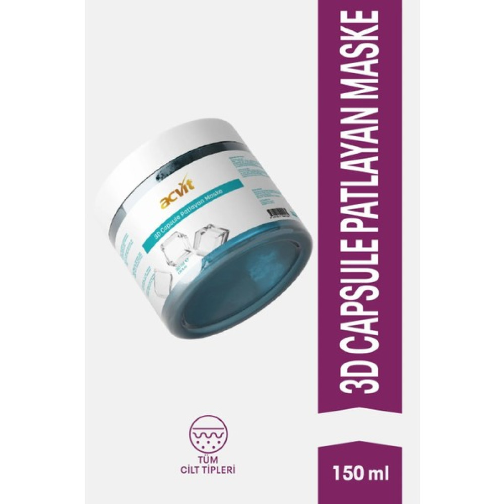 Acvit 3D Capsule Patlayan Maske – 150 ml Oto Boyaları Fiyatı