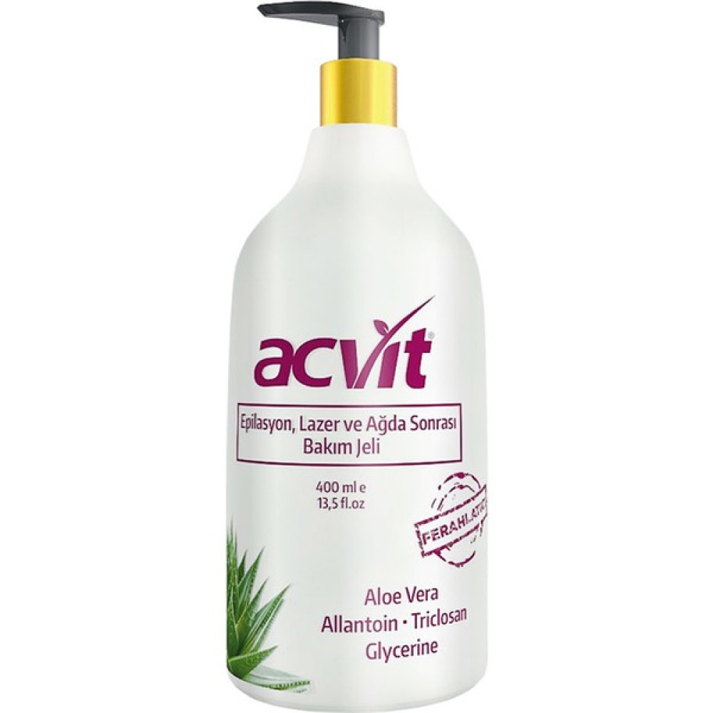 Acvit Epilasyon, Lazer, Ağda ve Tüy Dökücü Sonrası Bakım Jeli 400 ml Nemlendiriciler Fiyatı