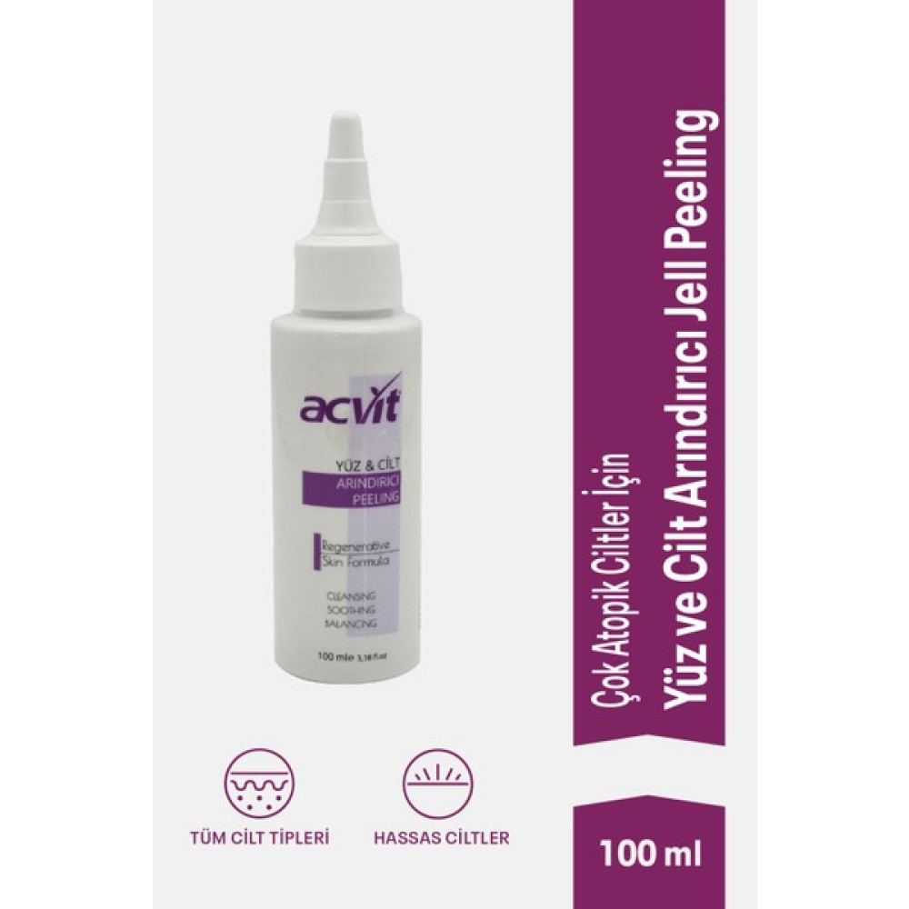 Acvit Jell Peeling - Çok Atopik Ciltler İçin Arındırıcı 100 ml Oto Boyaları Fiyatı