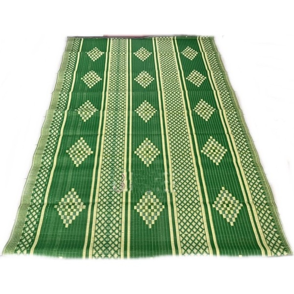 ACY STORE Plastik Piknik Hasırı 180 x 270 cm (Çift Mekik) Sergi Hasır Kilim Cami Hasır Piknik Bağ Bahçe Kamp Plaj - Yeşil Kilim Fiyatı