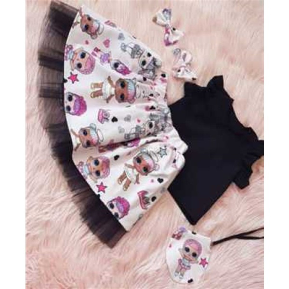 Ada Anne Çocuk Moda Kız Çocuk Lol Bebek Etek Takım Kız Çocuk Giyim Takımı Fiyatı