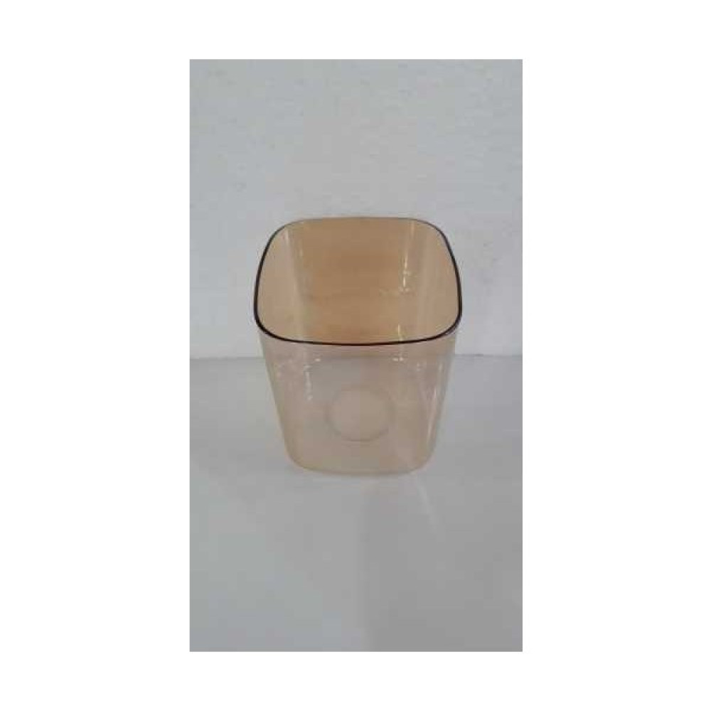 Ada Avize Kare Avize Camı Bal Rengi (Boyu 12CM,ENİ 10CM) Avize Fiyatı
