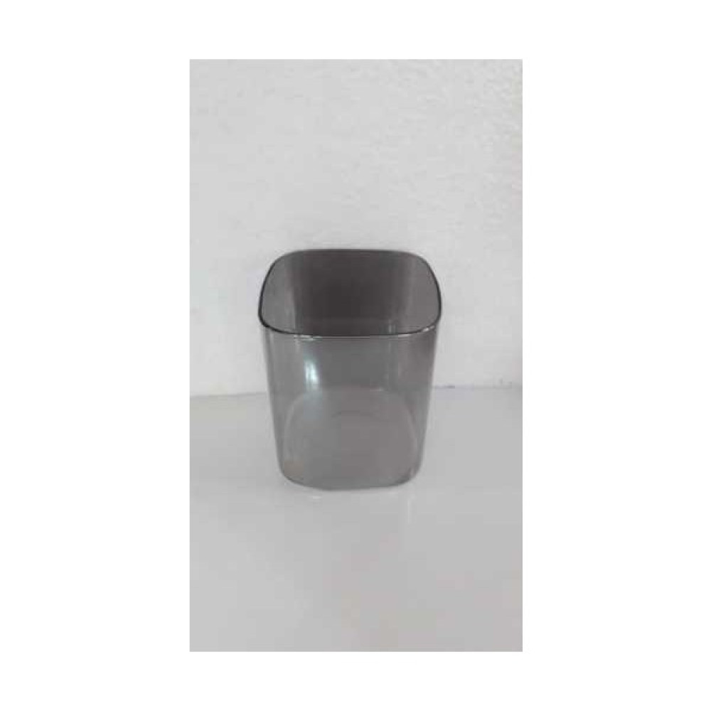 Ada Avize Kare Avize Camı Füme Rengi (Boyu 12CM,ENİ 10CM) - Bal Cam Avize Fiyatı