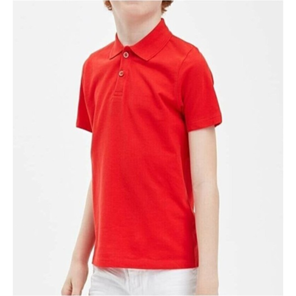 Ada Bebek Çocuk Adabebek Kısa Kol Çocuk Düz Renk Okul Lakos Tişört Erkek Çocuk T-shirt Fiyatı