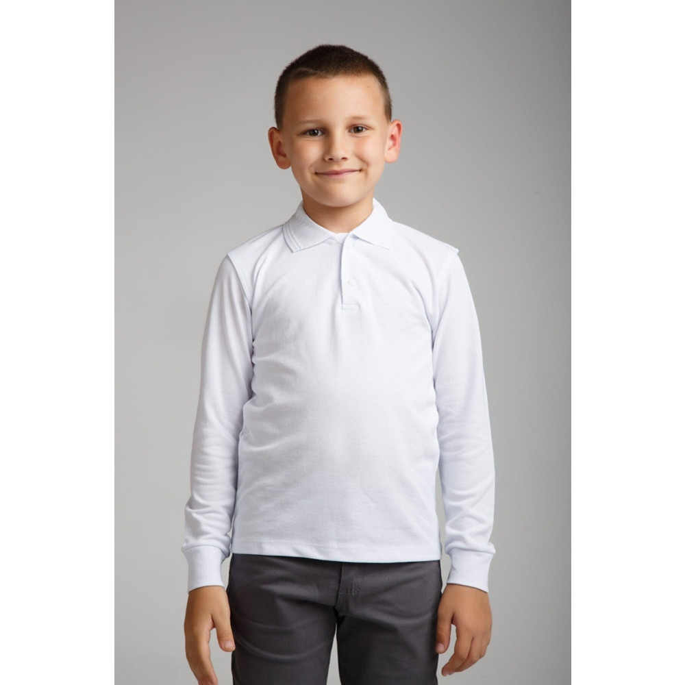 ADA BEBEK ÇOCUK Uzun Kollu Polo Yaka Beyaz Penye Tişört 15 YAŞ Beden Erkek T-shirt Fiyatı
