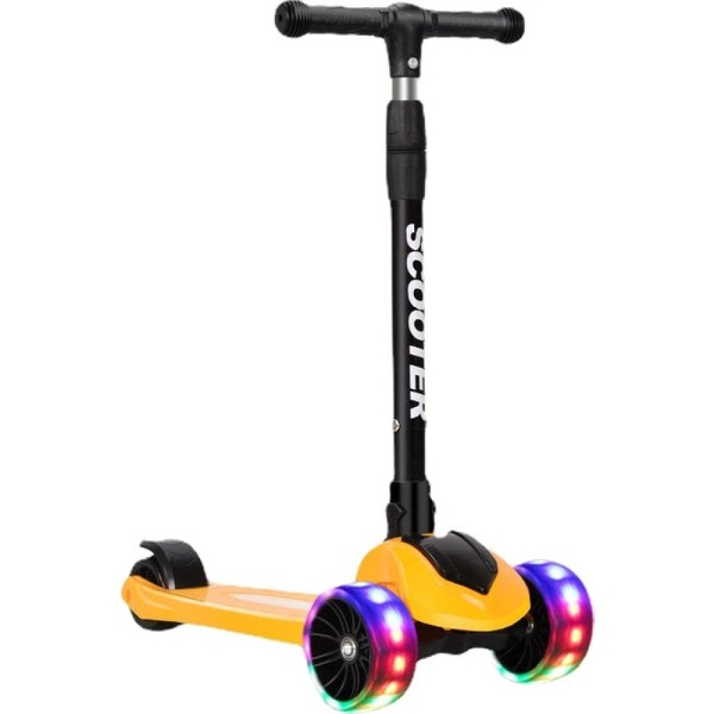 Ada Çocuk Scooter LED Üç Tekerlekli Katlama Kaldırılabilir (Yurt Dışından) - Sarı Açık Hava, Deniz ve Spor Oyuncakları Fiyatı