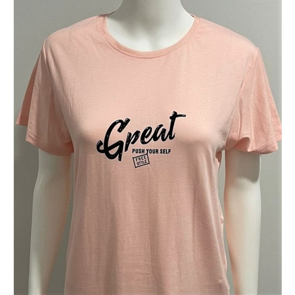 Ada Pembe Tişört Bayan T-shirt Fiyatı