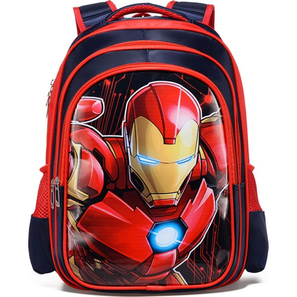 Ada Tec Iron Man Öğrenci Okul Çantası (Yurt Dışından) - Kırmızı Okul Çantası Fiyatı
