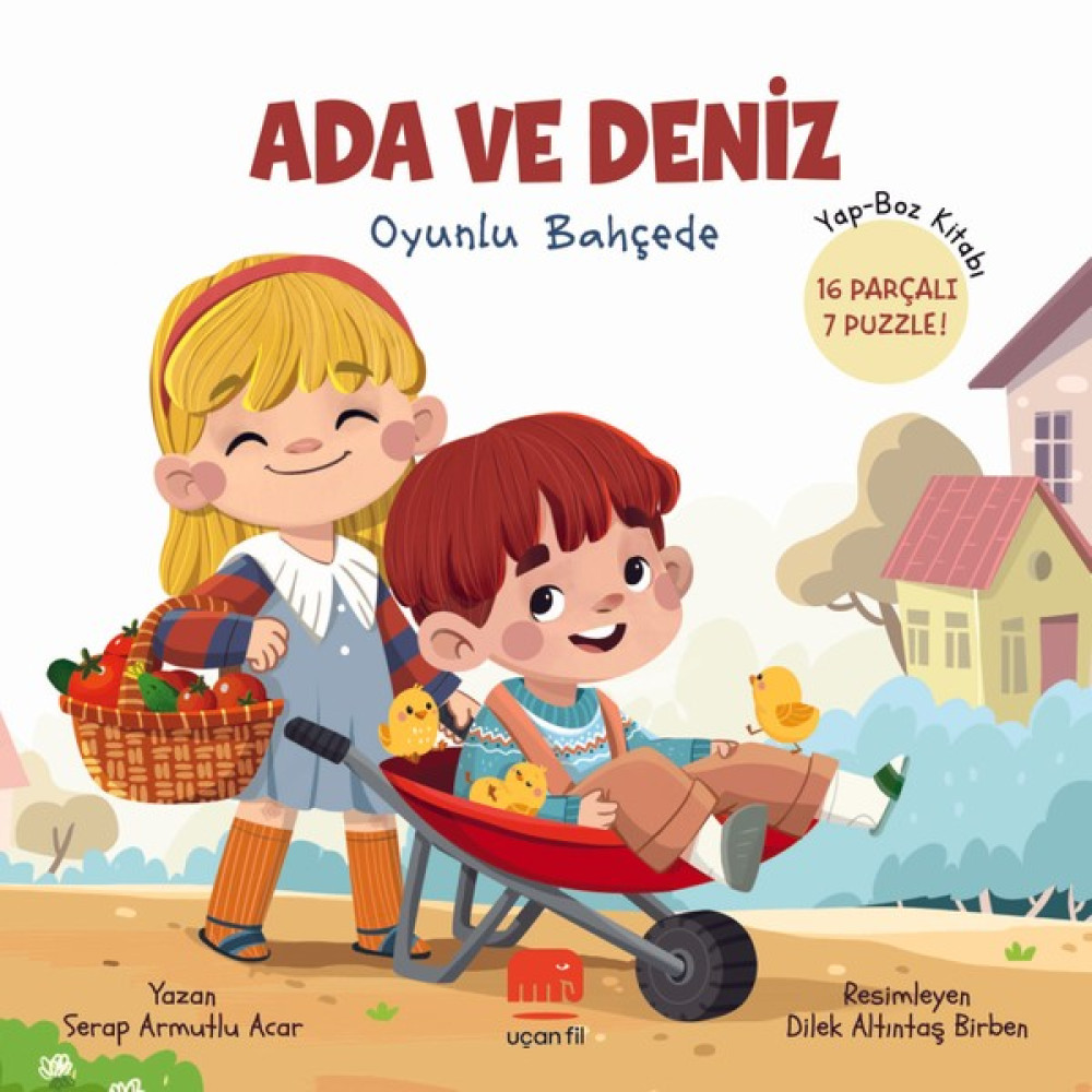 Ada ve Deniz Oyunlu Bahçede (Ciltli) - Serap Armutlu Acar Çocuk Öykü Fiyatı