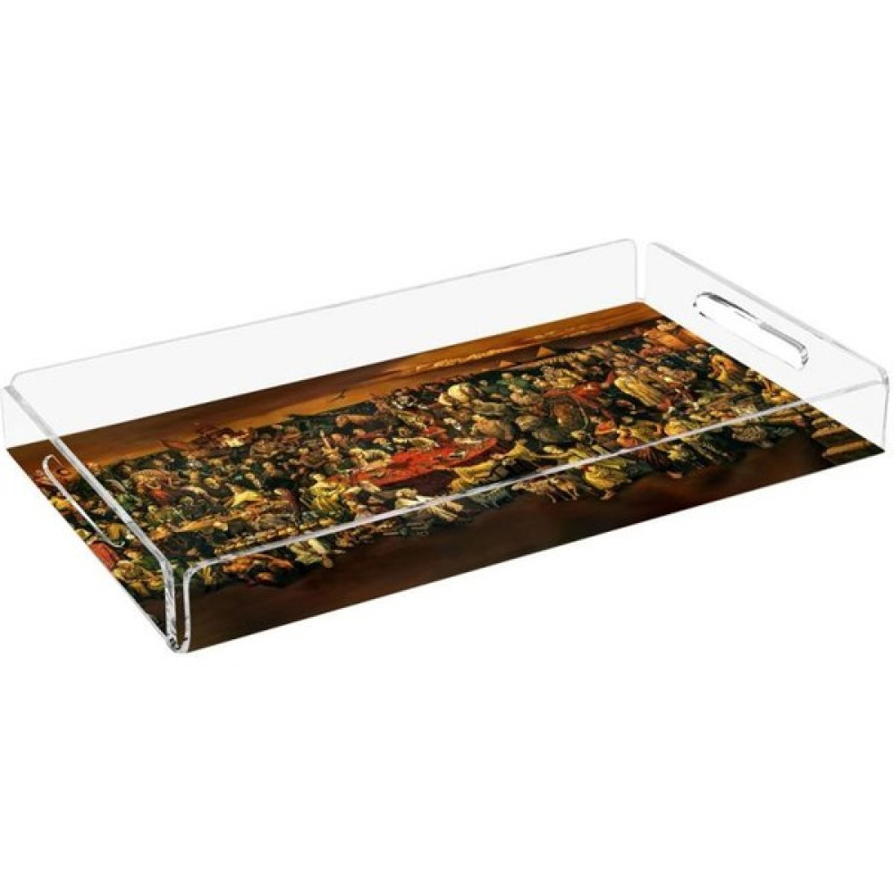 Adahome Dünyaca Ünlü Isimler Pleksi Tepsi - PT2119 - 40X24CM Servis Tepsisi Fiyatı