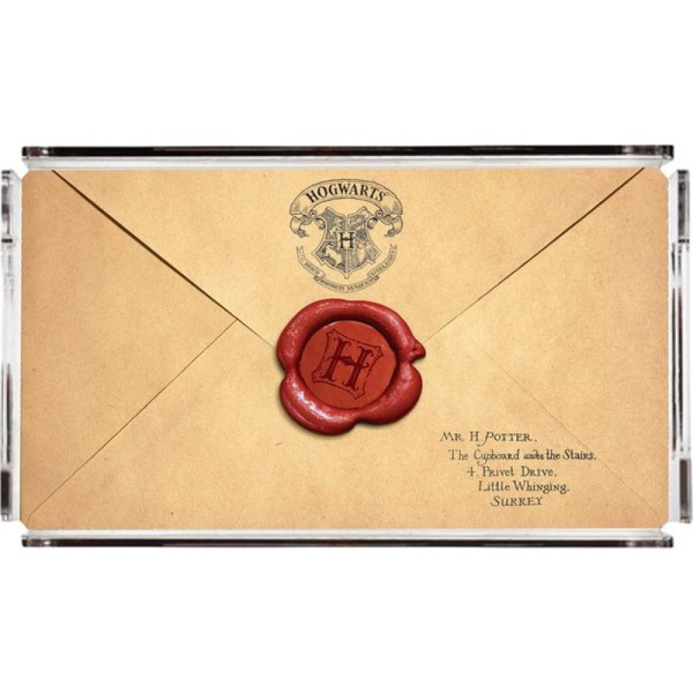 Adahome Harry Potter Letter Pleksi Tepsi - 40X24 cm (Warner Bros Lisanslı Üründür) Servis Tepsisi Fiyatı