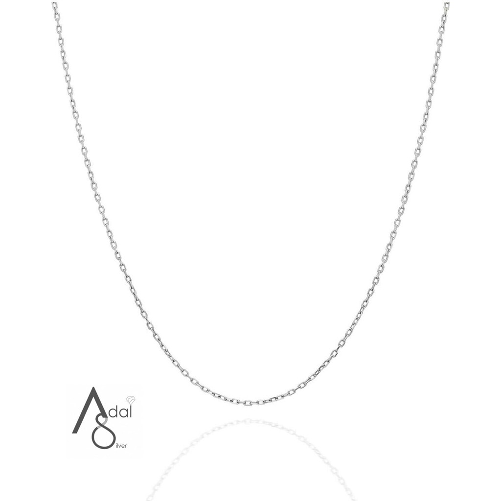 Adal Silver 925 Ayar Gümüş Hayalet Kolye Zinciri 55 cm Uzunlukta Herkes için Kullanıma Uygun Gümüş Kolye Fiyatı