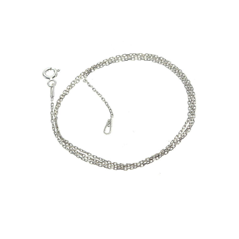 Adal Silver 925 Gümüş Rodyum Kaplamalı Hayalet Kolye Zinciri 60 cm Beden Gümüş Kolye Fiyatı
