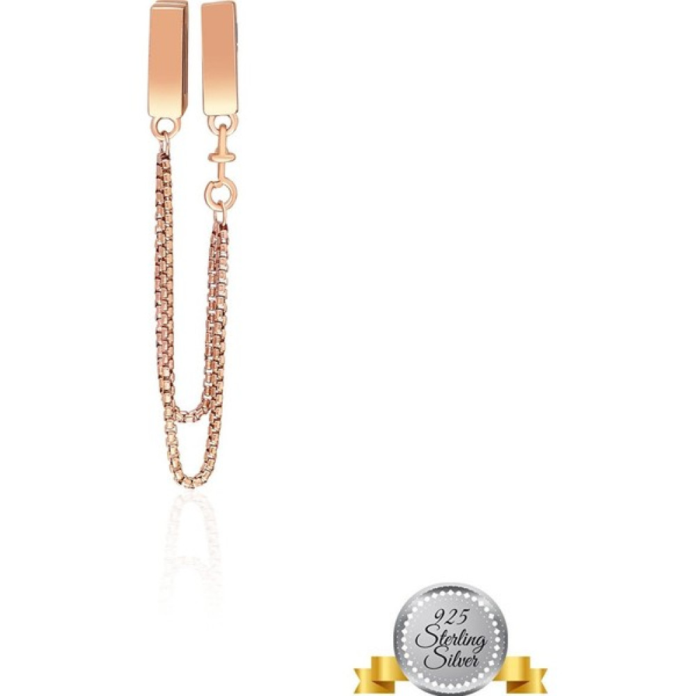 Adal Silver Kadın 925 Ayar Gümüş Pandora Güvenlik Zinciri Charm Saat ve Bileklik Aksesuarı Fiyatı