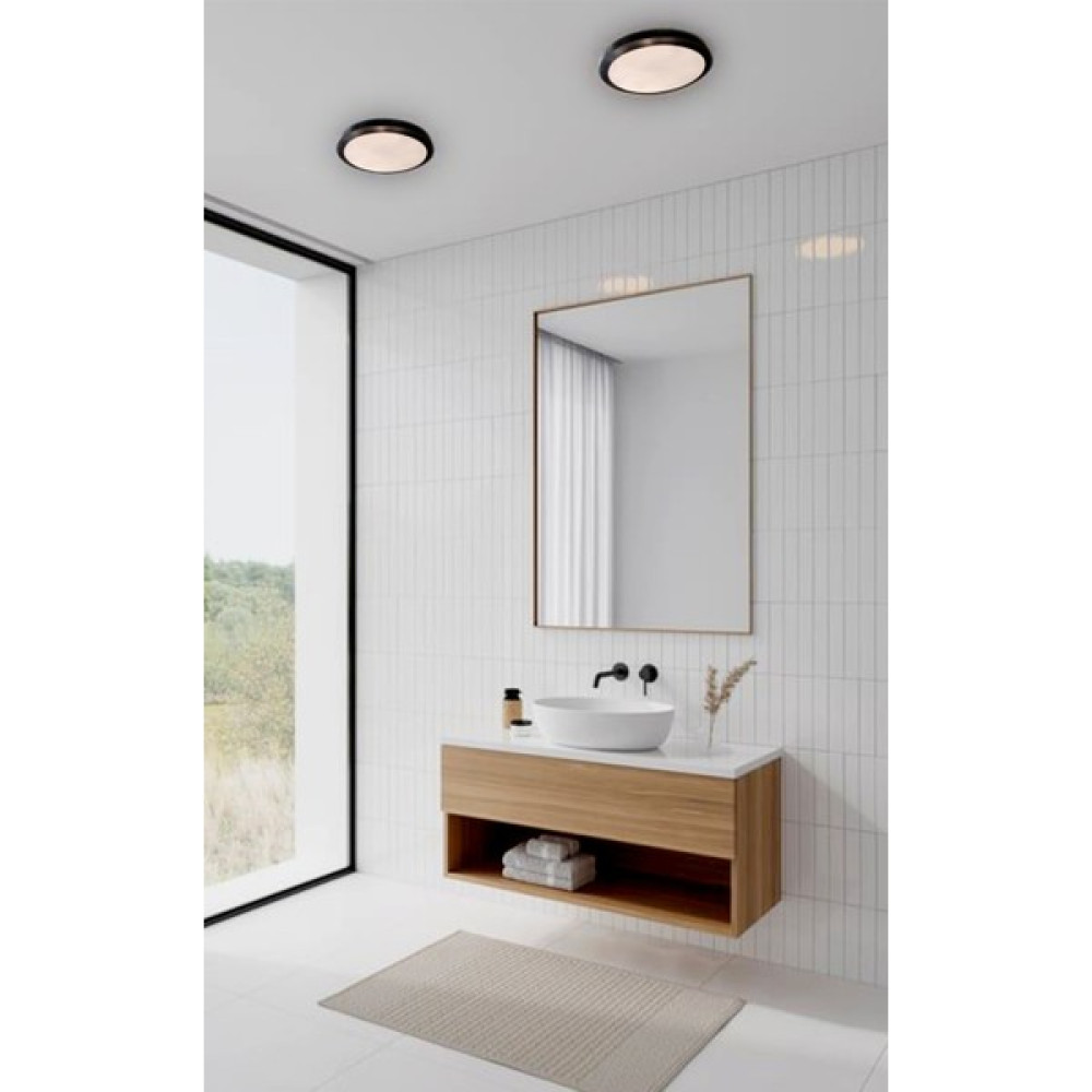 Adaled Adaledmodern Tavana Sıfır Plafonyer Tavan Glop Tavan Arm Balkon Banyo Lambası LED 6500K Beyaz - Siyah Füme Avize Fiyatı