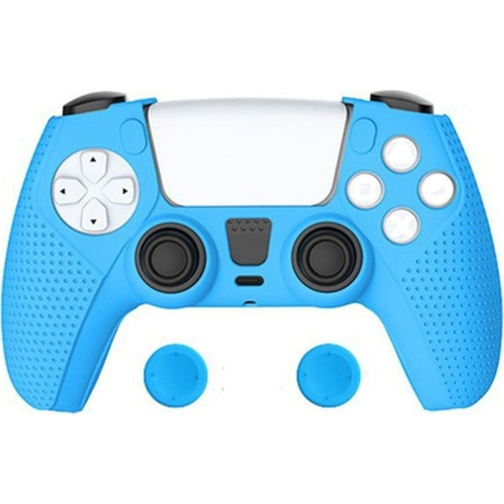 Adalia Ps5 Joystick Uyumlu Koruyucu Silikon Kılıf ve Analog Koruyucu Set - Mavi Oto Boyaları Fiyatı