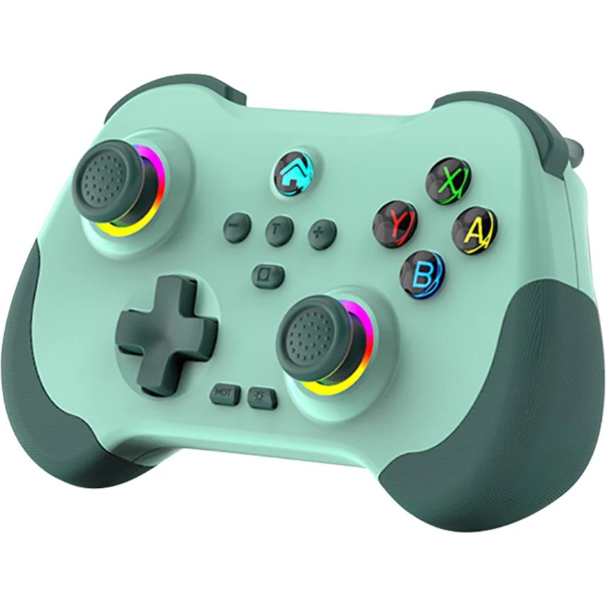 Adalia Z01 Rgb Işıklı Switch/ps3/ps4/android/ios Mfi/pc/steam Uyumlu Kablosuz Bluetooth Gamepad - Yeşil Xbox Oyun Kolu ve Aksesuarları Fiyatı