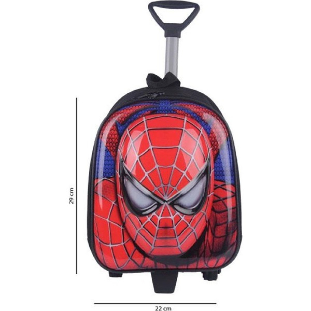 Adalinhome Çocuk Çekçekli Okul Çantası Spiderman Okul Çantası Fiyatı