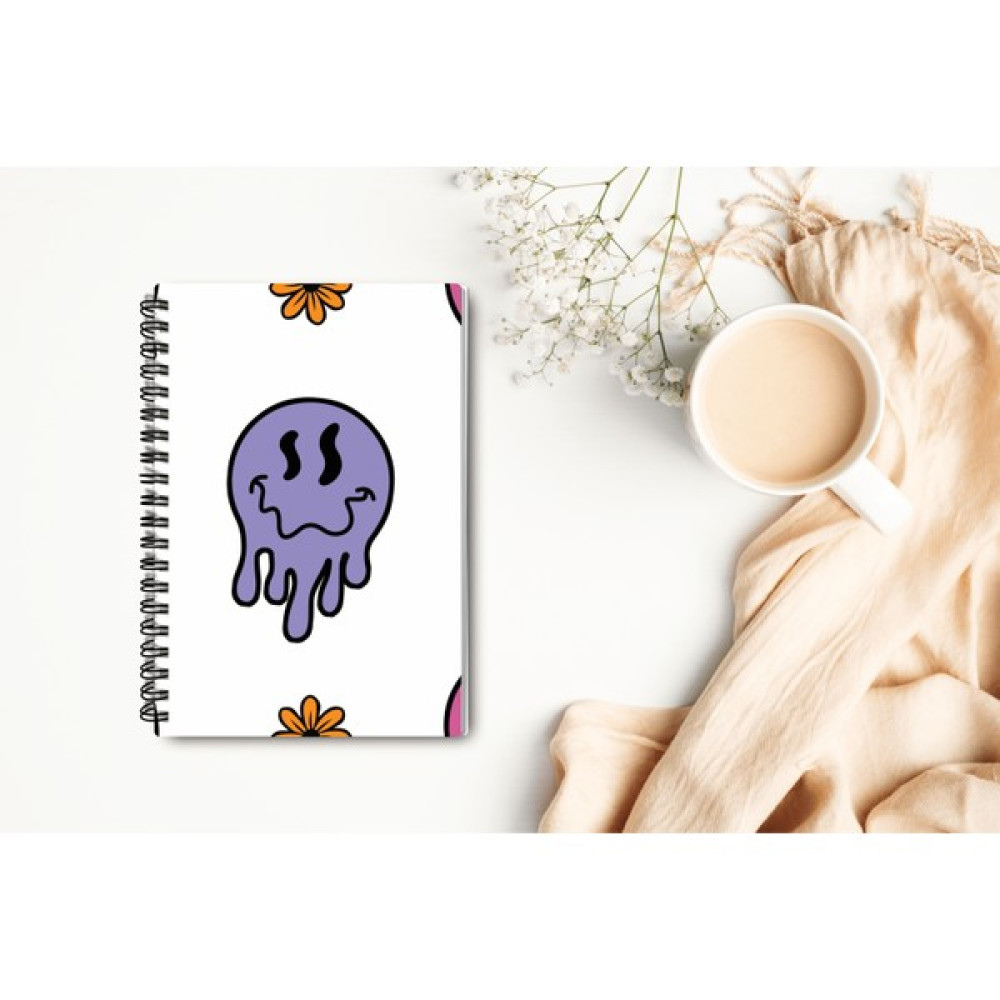 Adalove Design Defter Kalın Sert Karton Kapak Kolej Renkli Kapak Defter Bullet Journal Telli 120 Sayfa - 4 Spiralli Defter Fiyatı