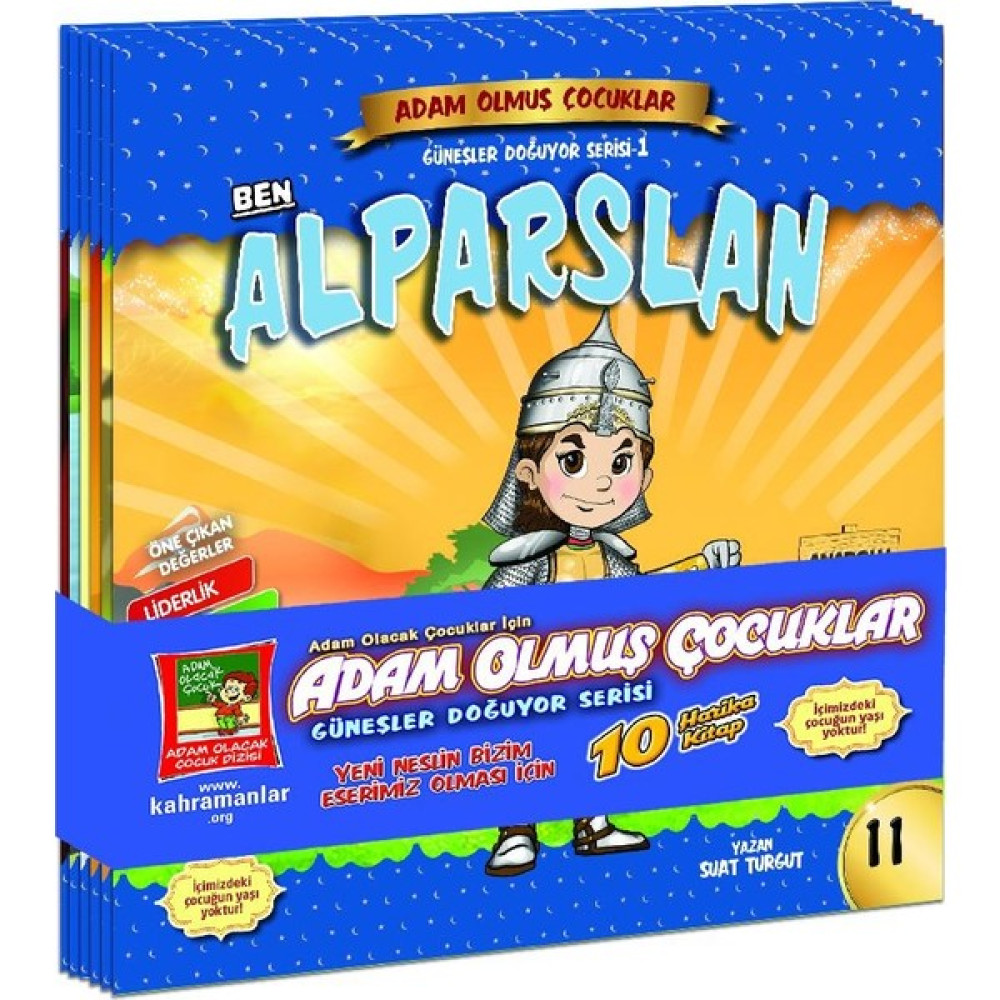 Adam Olmuş Çocuklar Güneşler Doğuyor Serisi 1- Çocuk Kitap Setleri Çocuk Öykü Fiyatı
