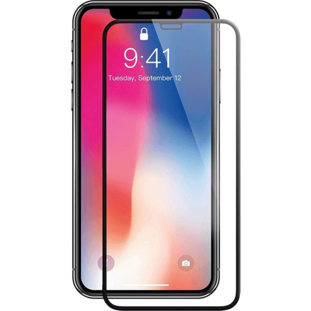 Adaman Apple iPhone 11 Pro Max Uyumlu Seramik Siyah Ekran Koruyucu Kırılmaz Cam - Şeffaf Cep Telefonu Ekran Koruyucusu Fiyatı