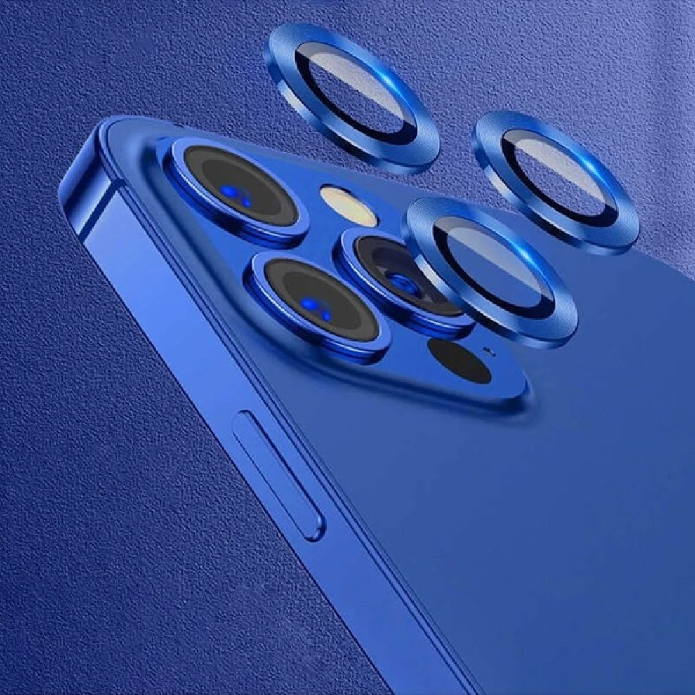Adaman iPhone 13 pro Max ve 13 Pro Uyumlu Kamera Mercek Lens Için Koruyucu - Mavi - iPhone 13 Pro Max - Lacivert Cep Telefonu Ekran Koruyucusu Fiyatı