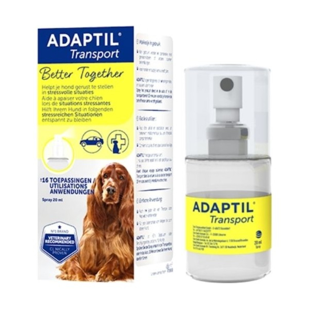 Adaptil 20 ml - Adaptil Transport Sprey - Köpekler Için Sakinleştirici Sprey Evcil Hayvan Ürünleri Fiyatı
