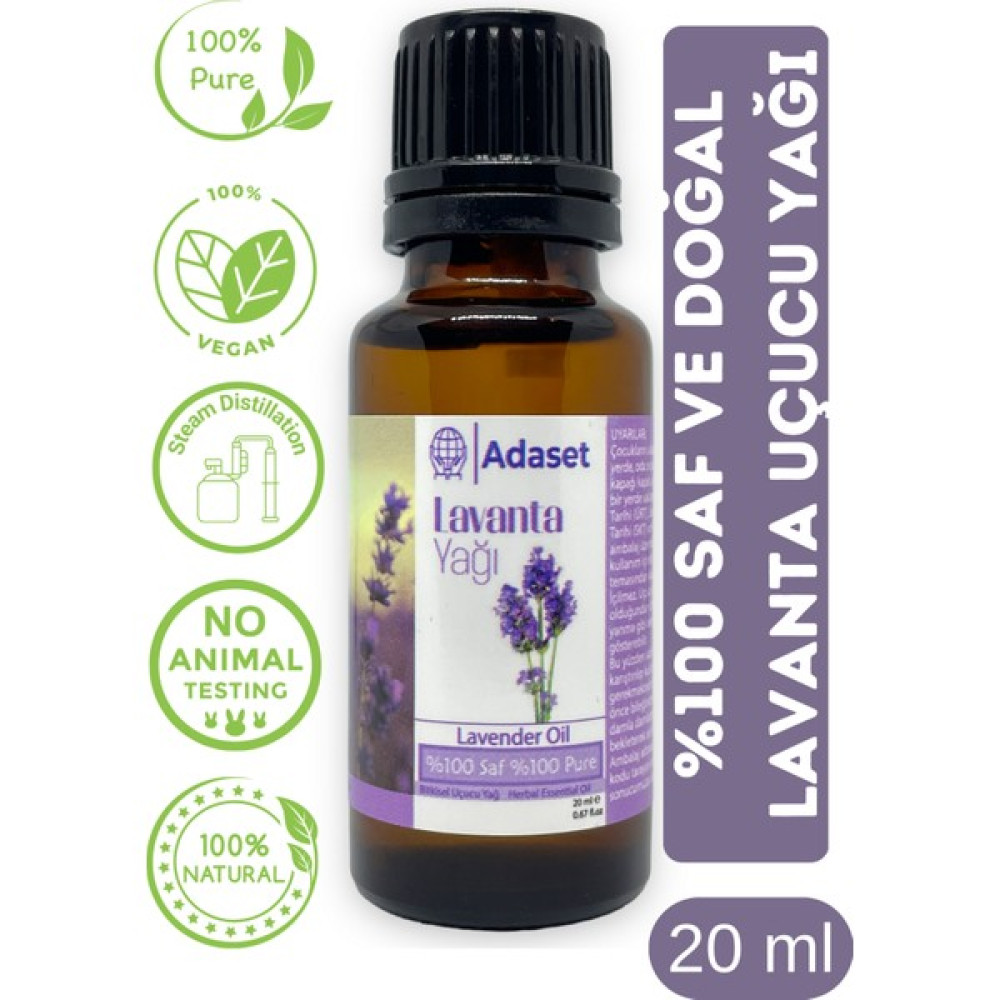 Adaset Lavanta Yağı 20 ml Bitkisel Yağlar Fiyatı