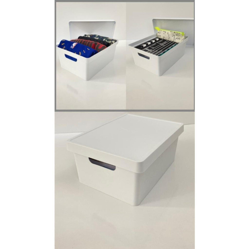 ADASHOP Multi Kapaklı Kutu 10 Lt. Düzenleyici Organizer Beyaz Eşya Saklama Kutusu Fiyatı