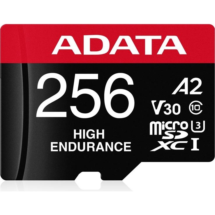 Adata 256 GB High Endurance Microsdxc 4K U3 V30 A2 Hafıza Kartı Hafıza Kartları Fiyatı