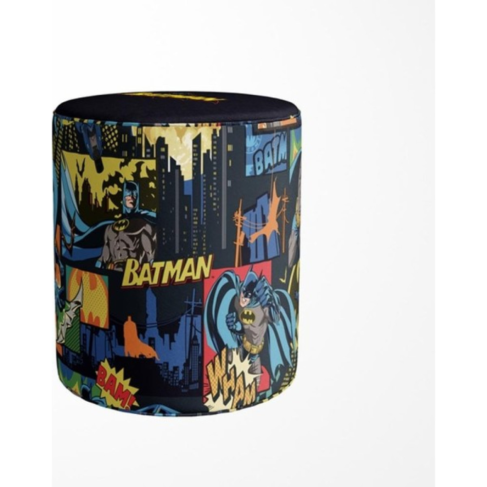 Adawall The Batman Puf (Warner Bros Lisanslı Ürün, Süet Kumaş, Uluslararası Solmama Sertifikası) Puf Fiyatı