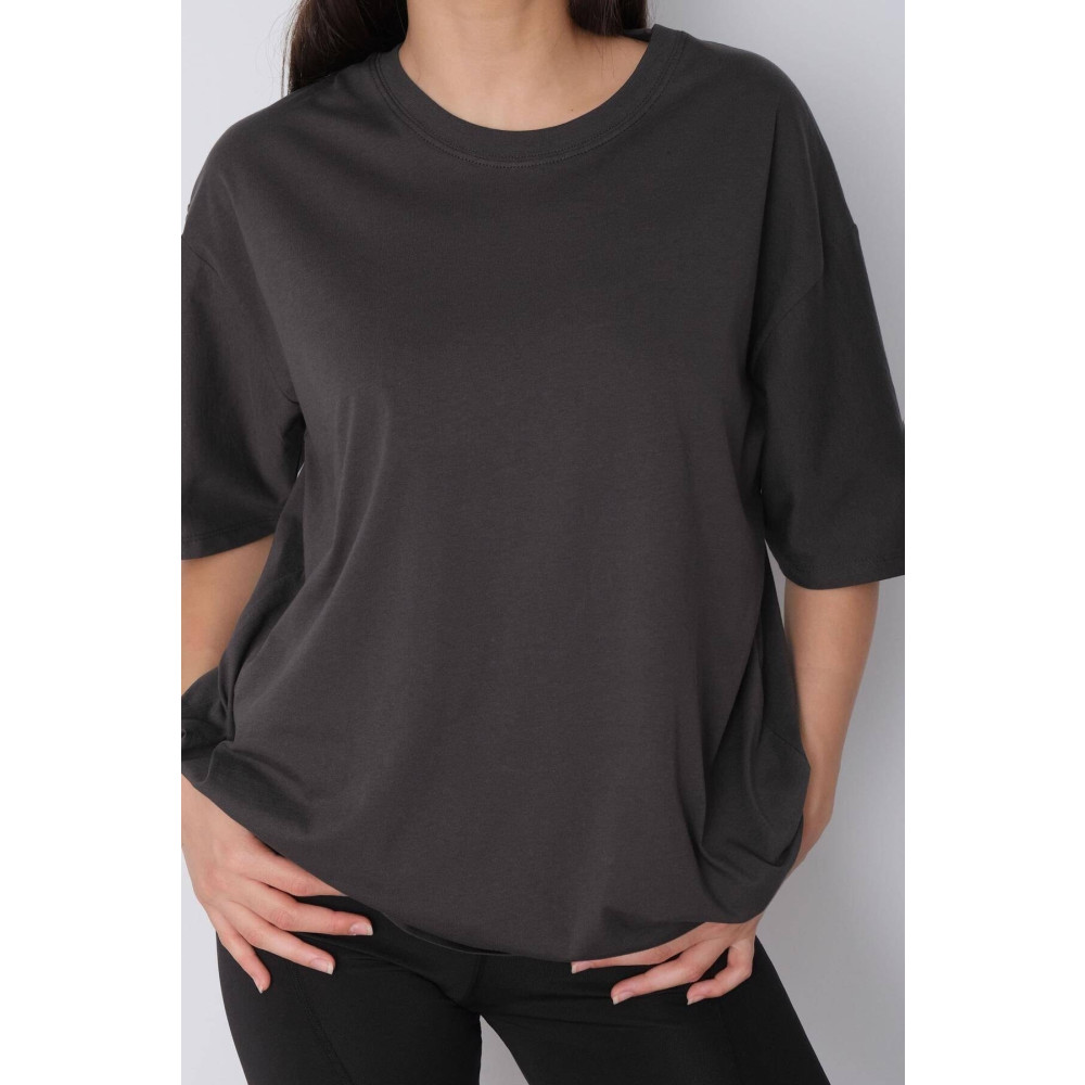 Addax Bisiklet Yaka Basic T-shirt P10111-M3 Bayan T-shirt Fiyatı