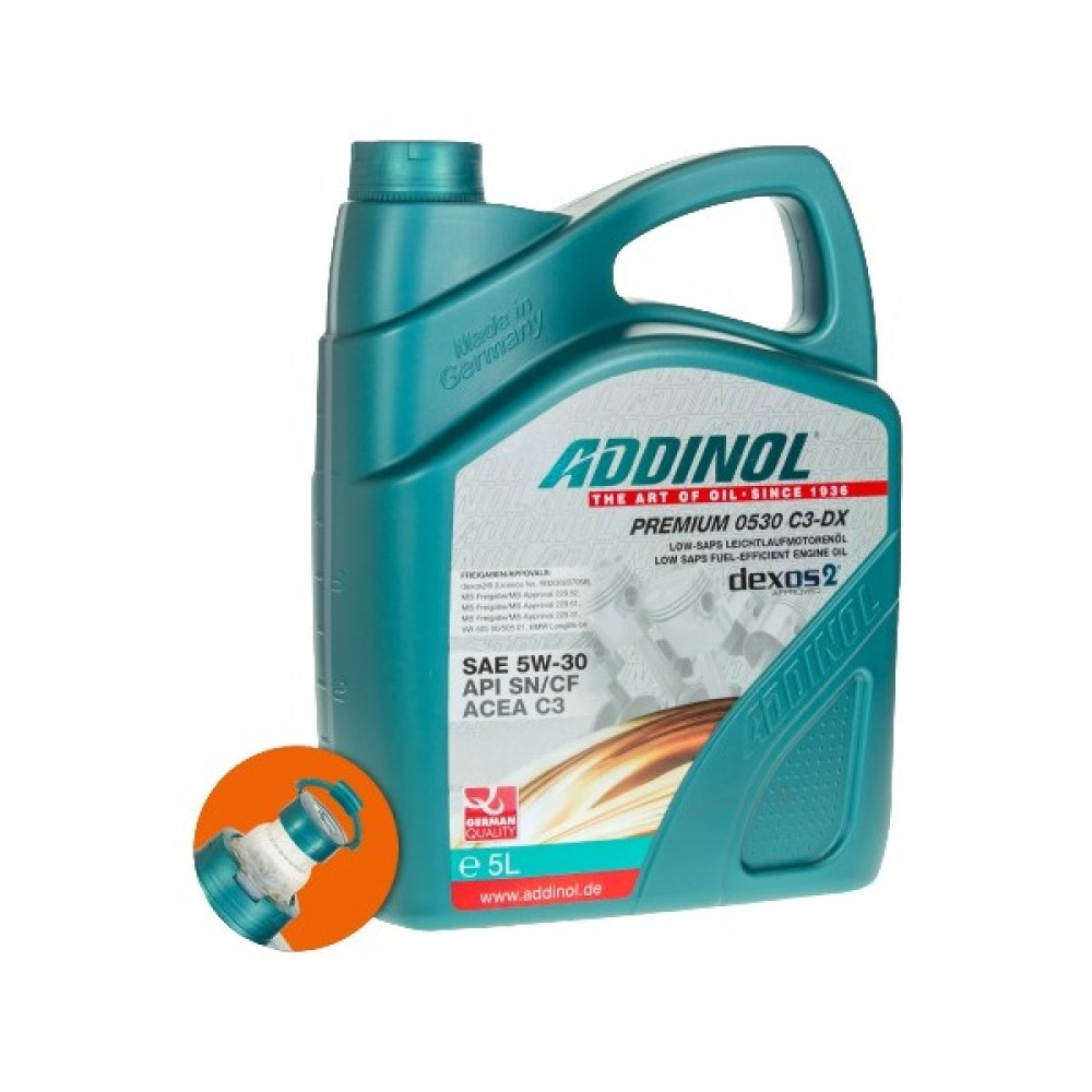 Addinol Premium 0530 C3-Dx 5 Litre Motor Yağı Motor Yağı Fiyatı