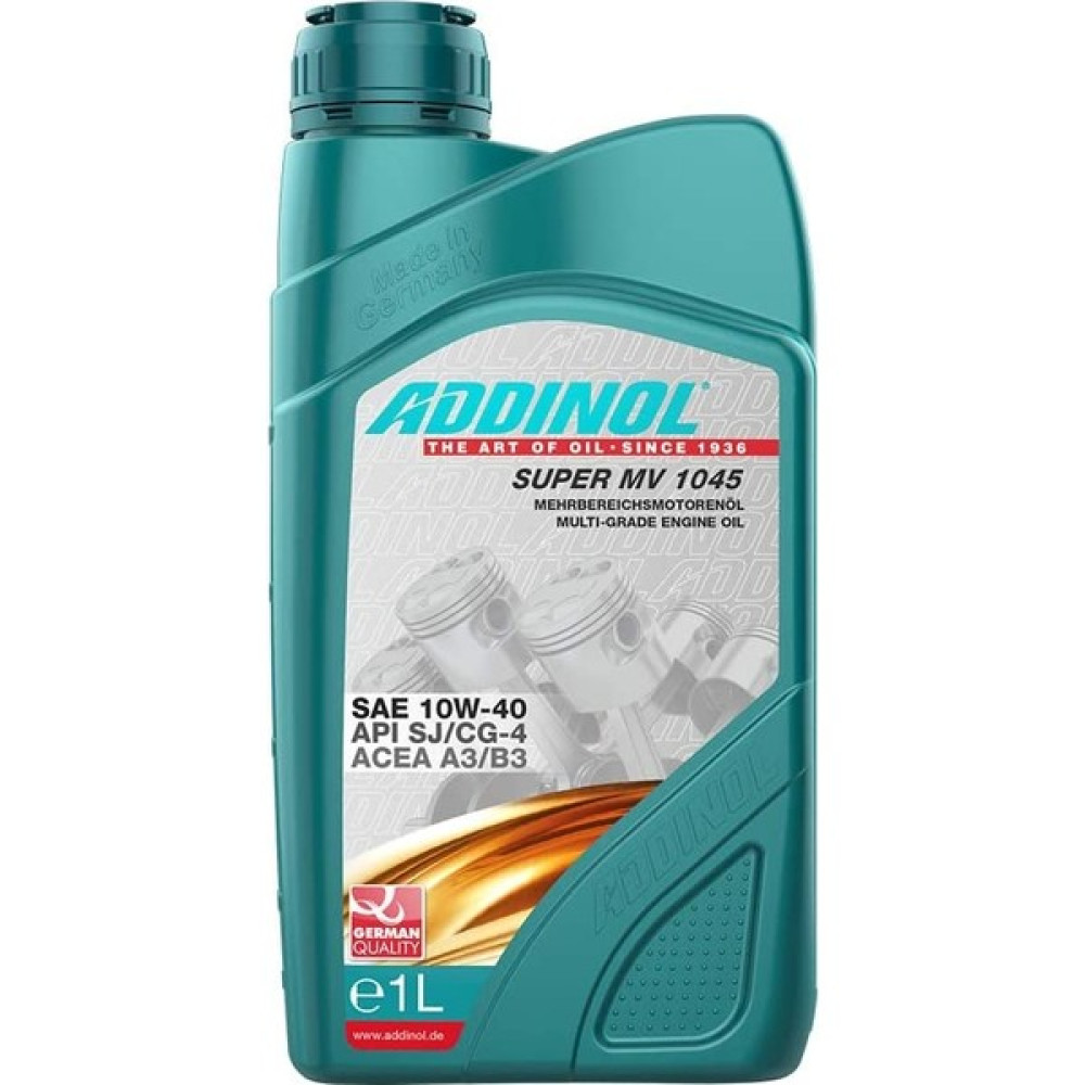 Addinol Super Mv 1045 - Sae 10W-40 Motor Yağı ( 1 Litre ) Motor Yağı Fiyatı