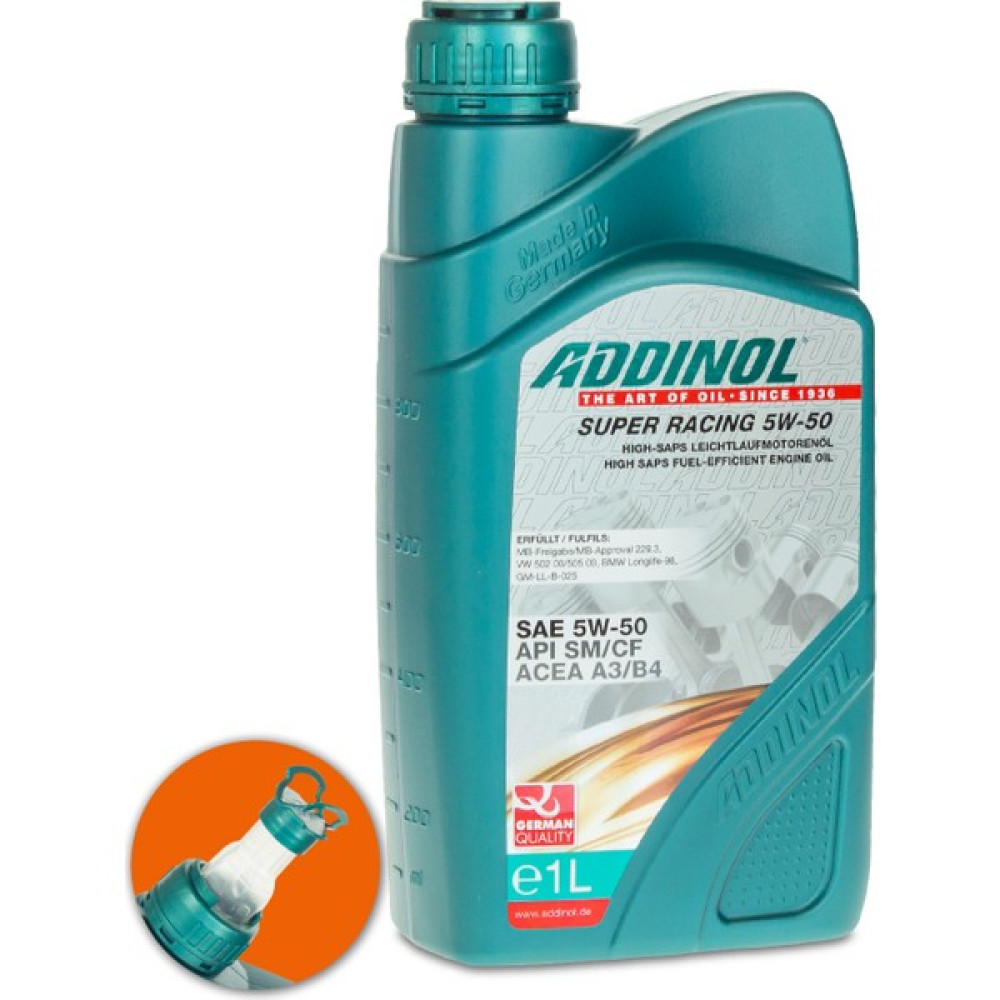 Addinol Super Racing 5W-50 - Sae 5W-50 Motor Yağı ( 1 Litre ) Motor Yağı Fiyatı