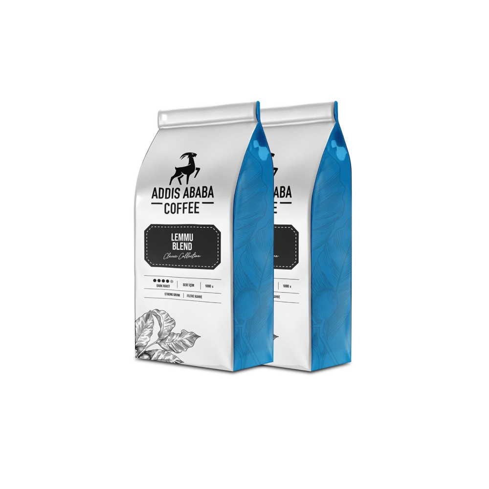 Addis Ababa Coffee Lemmu Blend Kahve 1000 Gr X 2 Adet Öğütülmüş Espresso Beden Kahve Fiyatı