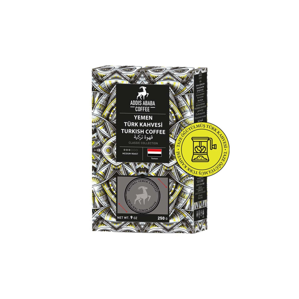 Addis Ababa Coffee Türk Kahvesi 250 gram - Gelenelsel Yemen- Geleneksel İçecekler Fiyatı