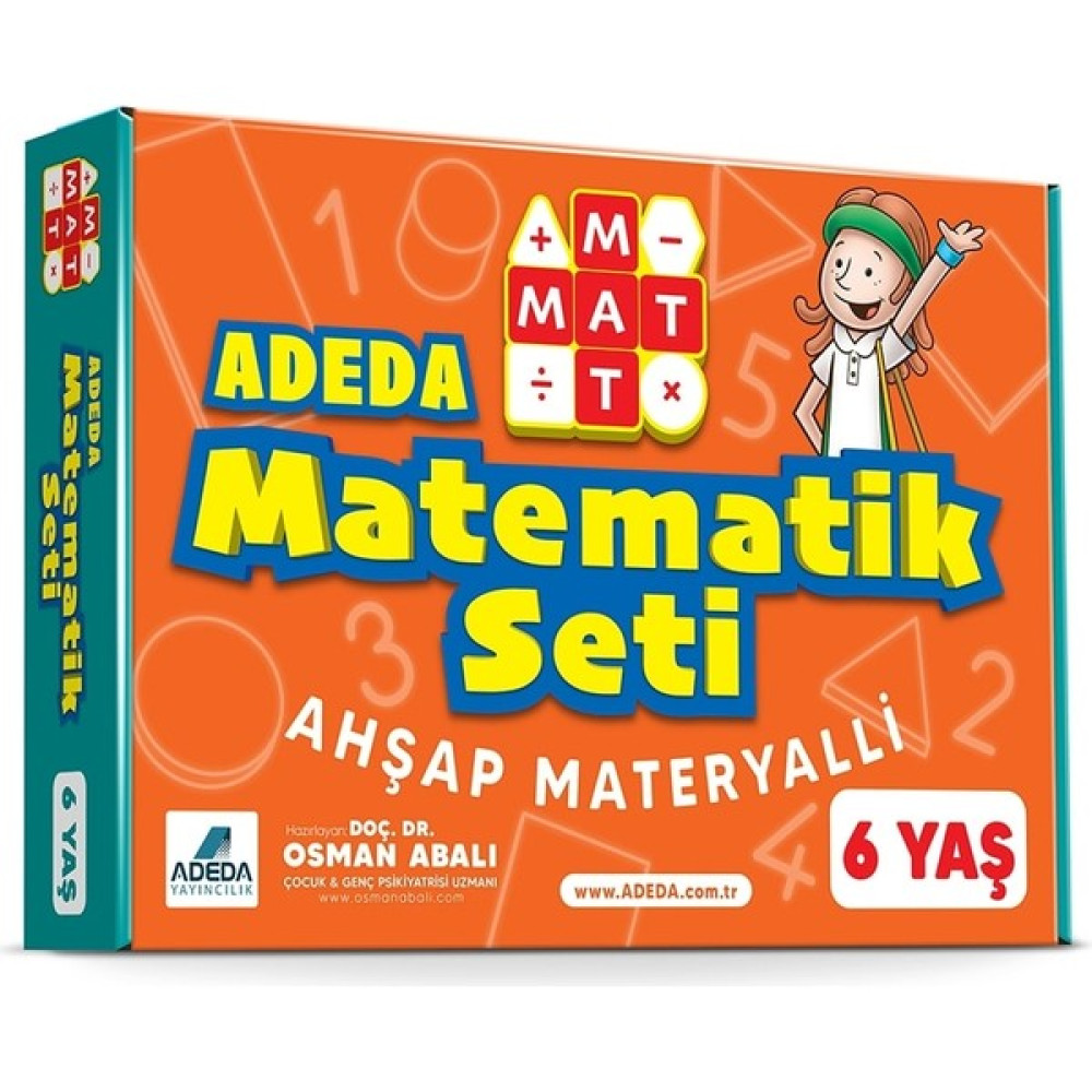 Adeda Matematik Seti 6 Yaş - Osman Abalı (Ahşap Materyalli) Zihinsel Gelişim Kitapları Fiyatı